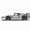 MOC-140404 1:8 Sports Car Ferrarі F40 Building Block Set 3603pcs Collectible Model Kit with Custom Wheels