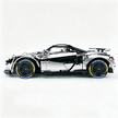 MOC-190653 1:8 Sports Car McLaren 600LT Building Block Set 2688pcs Collectible Model Kit with Custom Wheels