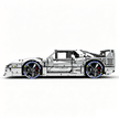 MOC-140404 1:8 Sports Car Ferrarі F40 Building Block Set 3603pcs Collectible Model Kit with Custom Wheels