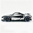 MOC-190653 1:8 Sports Car McLaren 600LT Building Block Set 2688pcs Collectible Model Kit with Custom Wheels