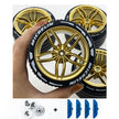 Accessories Wheel Hub Black Silver Gold Grey Plating Hub Compatible Scale 1:8 Car