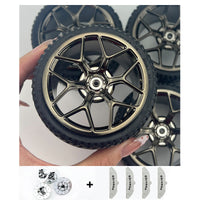 4PCS Wheels CADA Crafted Wheel Hub Building Blocks Accessories