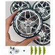 4PCS Wheels CADA Crafted Wheel Hub Accessories Wheel Compatible Scale 1:8 Car