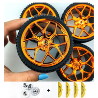 4PCS Wheels CADA Crafted Wheel Hub Building Blocks Accessories