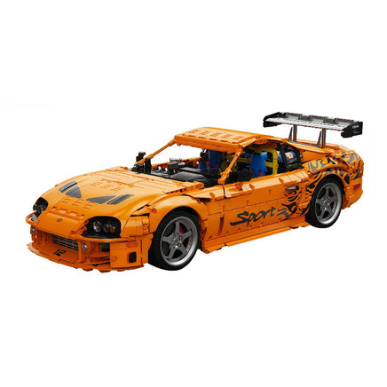 Official Licensed Toyota Supra A80 1:8 Scale Building Block Car | 4508 Pieces Ultimate Sports Car Model Kit