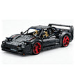 MOC-273570 Black Ferrarl F40 1:8 Scale Building Block Car | 3223 Pieces Ultimate Sports Car Model Kit
