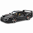 MOC-273570 Black Ferrarl F40 1:8 Scale Building Block Car | 3223 Pieces Ultimate Sports Car Model Kit