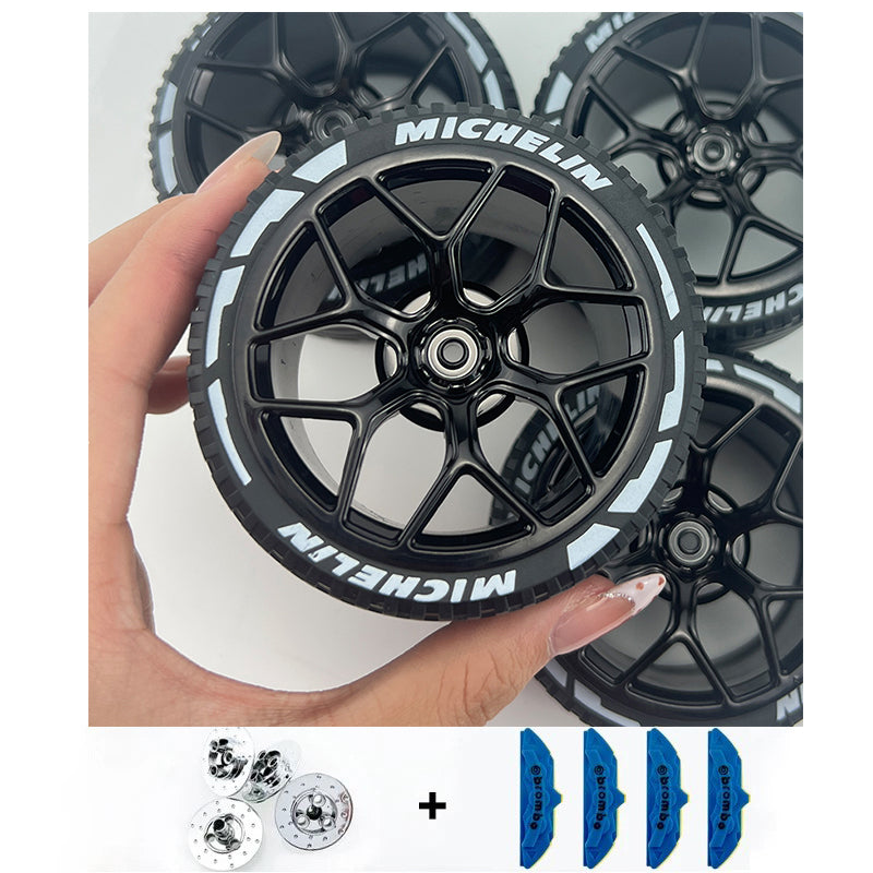 4PCS Wheels CADA Crafted Wheel Hub Building Blocks Accessories