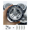 Accessories Wheel Hub Black Silver Gold Grey Plating Hub Compatible Scale 1:8 Car