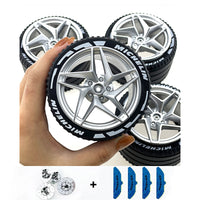 4PCS Metal custom wheel accessories
