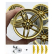 Accessories Wheel Hub Black Silver Gold Grey Plating Hub Compatible Scale 1:8 Car