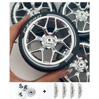 4PCS Wheels CADA Crafted Wheel Hub Building Blocks Accessories