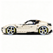 MOC-191495 1:8 Sports Car Ferrari 12Cilindri Building Block Set 3215 pcs Collectible Model Kit with Custom Wheels