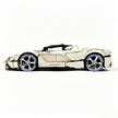 MOC-194680 1:8 Sports Car Ferrari LaFerrari Building Block Set 3636pcs Collectible Model Kit with Custom Wheels