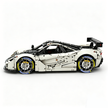 MOC-202525 1:8 Sports Car McLaren F1 GTR Concept Building Block Set 3473pcs Collectible Model Kit with Custom Wheels