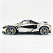 MOC-190653 1:8 Sports Car McLaren 600LT Building Block Set 2688pcs Collectible Model Kit with Custom Wheels