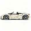 MOC-159171 1:8 Sports Car Porsche 918 Building Block Set 2266pcs Collectible Model Kit with Custom Wheels