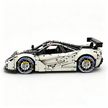 MOC-202525 1:8 Sports Car McLaren F1 GTR Concept Building Block Set 3473pcs Collectible Model Kit with Custom Wheels