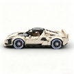 MOC-261024 1:8 Sports Car Ferrarl SC40 Building Block Set 2898pcs Collectible Model Kit with Custom Wheels