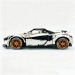 MOC-190653 1:8 Sports Car McLaren 600LT Building Block Set 2688pcs Collectible Model Kit with Custom Wheels