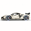 MOC-216686 1:8 Sports Car Corvette ZR1 2025 Building Block Set 3646pcs Collectible Model Kit with Custom Wheels