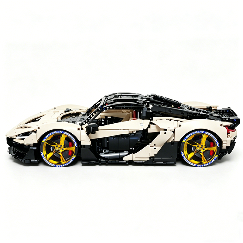 MOC-222472 1:8 Sports Car McLaren W1 Building Block Set 3442pcs Collectible Model Kit with Custom Wheels