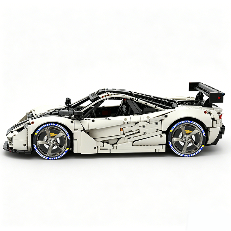 MOC-202525 1:8 Sports Car McLaren F1 GTR Concept Building Block Set 3473pcs Collectible Model Kit with Custom Wheels