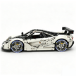 MOC-202525 1:8 Sports Car McLaren F1 GTR Concept Building Block Set 3473pcs Collectible Model Kit with Custom Wheels