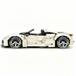 MOC-159171 1:8 Sports Car Porsche 918 Building Block Set 2266pcs Collectible Model Kit with Custom Wheels