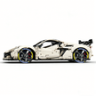 MOC-216686 1:8 Sports Car Corvette ZR1 2025 Building Block Set 3646pcs Collectible Model Kit with Custom Wheels