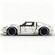 MOC-119000 1:8 Sports Car Lamborghini Miura Concept Building Block Set 3435pcs Collectible Model Kit with Custom Wheels
