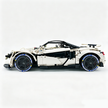MOC-190653 1:8 Sports Car McLaren 600LT Building Block Set 2688pcs Collectible Model Kit with Custom Wheels