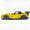 MOC-73939 1:8 Sports Car AMG GT R Black Series Building Block Set 2456 pcs Collectible Model Kit with Custom Wheels