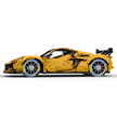 MOC-216686 1:8 Sports Car Corvette ZR1 2025 Building Block Set 3646pcs Collectible Model Kit with Custom Wheels