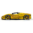 MOC-194680 1:8 Sports Car Ferrari LaFerrari Building Block Set 3636pcs Collectible Model Kit with Custom Wheels
