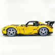 MOC-73939 1:8 Sports Car AMG GT R Black Series Building Block Set 2456 pcs Collectible Model Kit with Custom Wheels