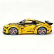 MOC-165802 1:8 Sports Car Ford Mustang Shelby GT500 Concept Building Block Set 3152pcs Collectible Model Kit with Custom Wheels