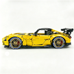 MOC-73939 1:8 Sports Car AMG GT R Black Series Building Block Set 2456 pcs Collectible Model Kit with Custom Wheels
