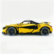 MOC-190653 1:8 Sports Car McLaren 600LT Building Block Set 2688pcs Collectible Model Kit with Custom Wheels