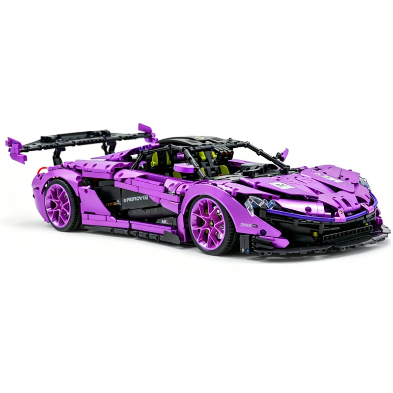GULY 10617 1:8 Scale McLaren P1 Technic Building Blocks Set, 3568 PCS Collectible Supercar Model Kit, Assembly Toy for Adult Car Enthusiasts