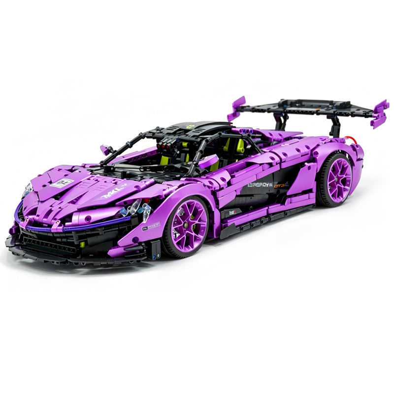 GULY 10617 1:8 Scale McLaren P1 Technic Building Blocks Set, 3568 PCS Collectible Supercar Model Kit, Assembly Toy for Adult Car Enthusiasts