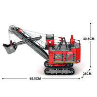 Front Shovel Rope Excavator 2968pcs