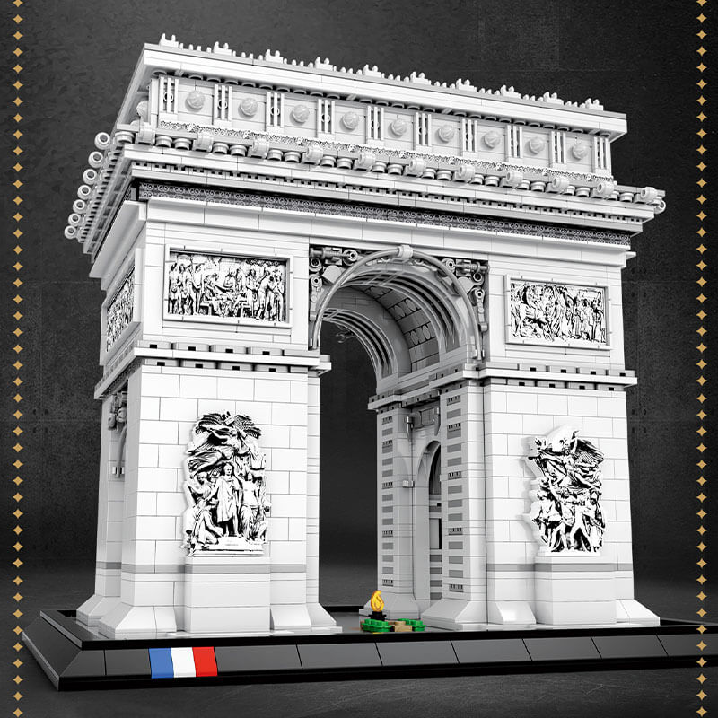 The Ultimate Arc de Triomphe Brick Model 3717pcs