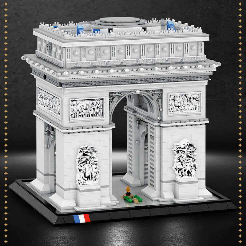 The Ultimate Arc de Triomphe Brick Model 3717pcs