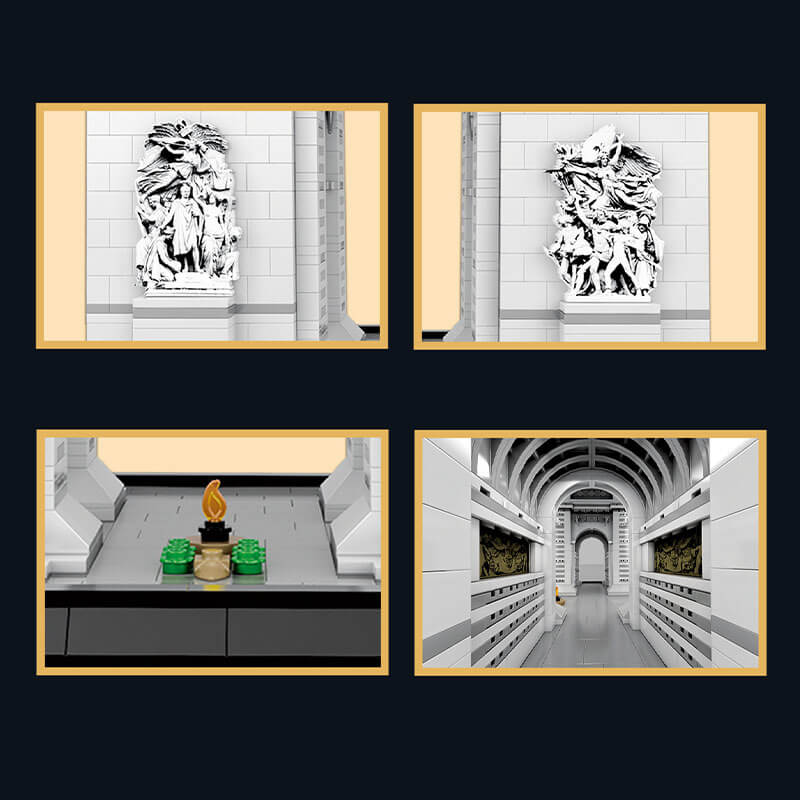 The Ultimate Arc de Triomphe Brick Model 3717pcs