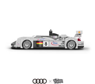 Audi R8 Le Mans Block Car 391pcs