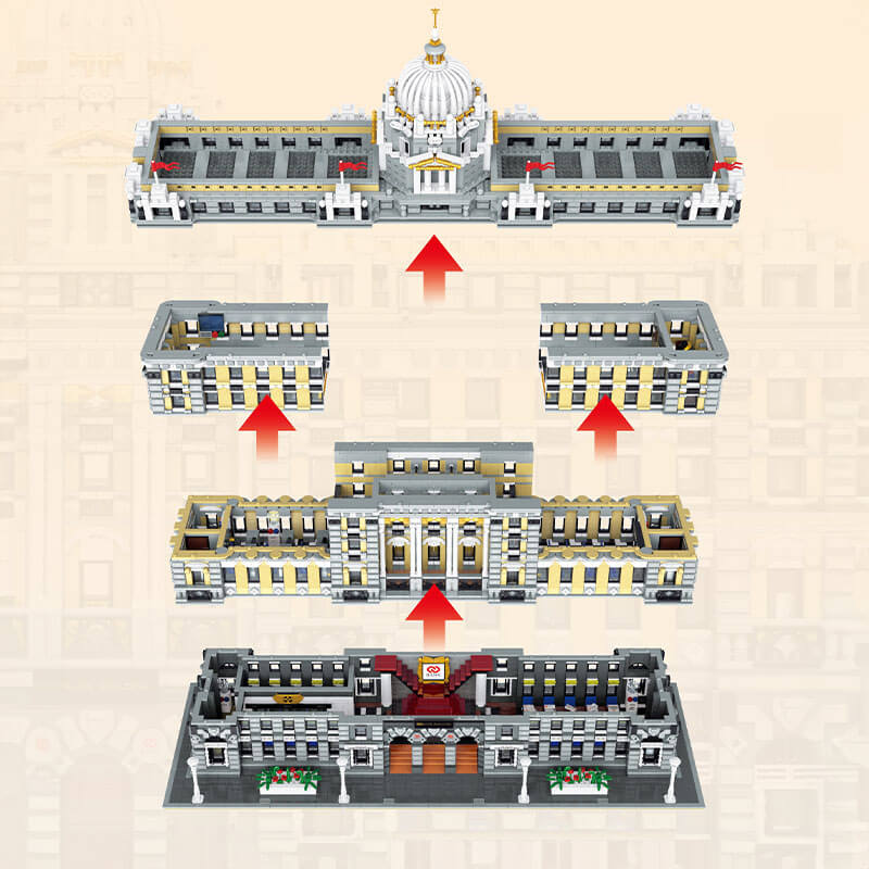 The Mega Bank building block 10422pcs