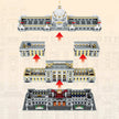 The Mega Bank building block 10422pcs
