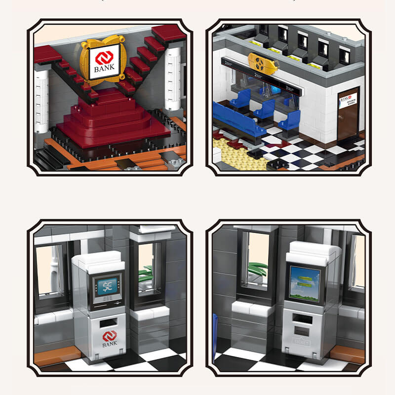 The Mega Bank building block 10422pcs