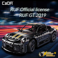 Officially Licensed RUF GT Model Building Blocks 1654pcs